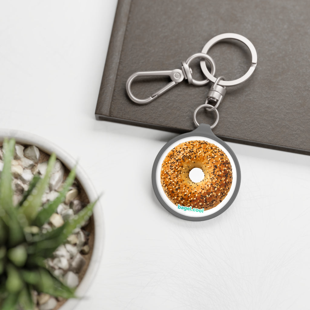 Bagel Icon Keyring Tag