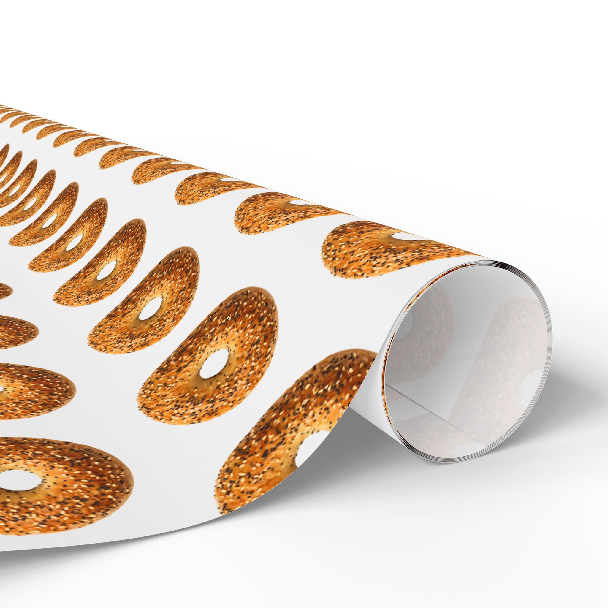 Bagel Pattern Wrapping Paper