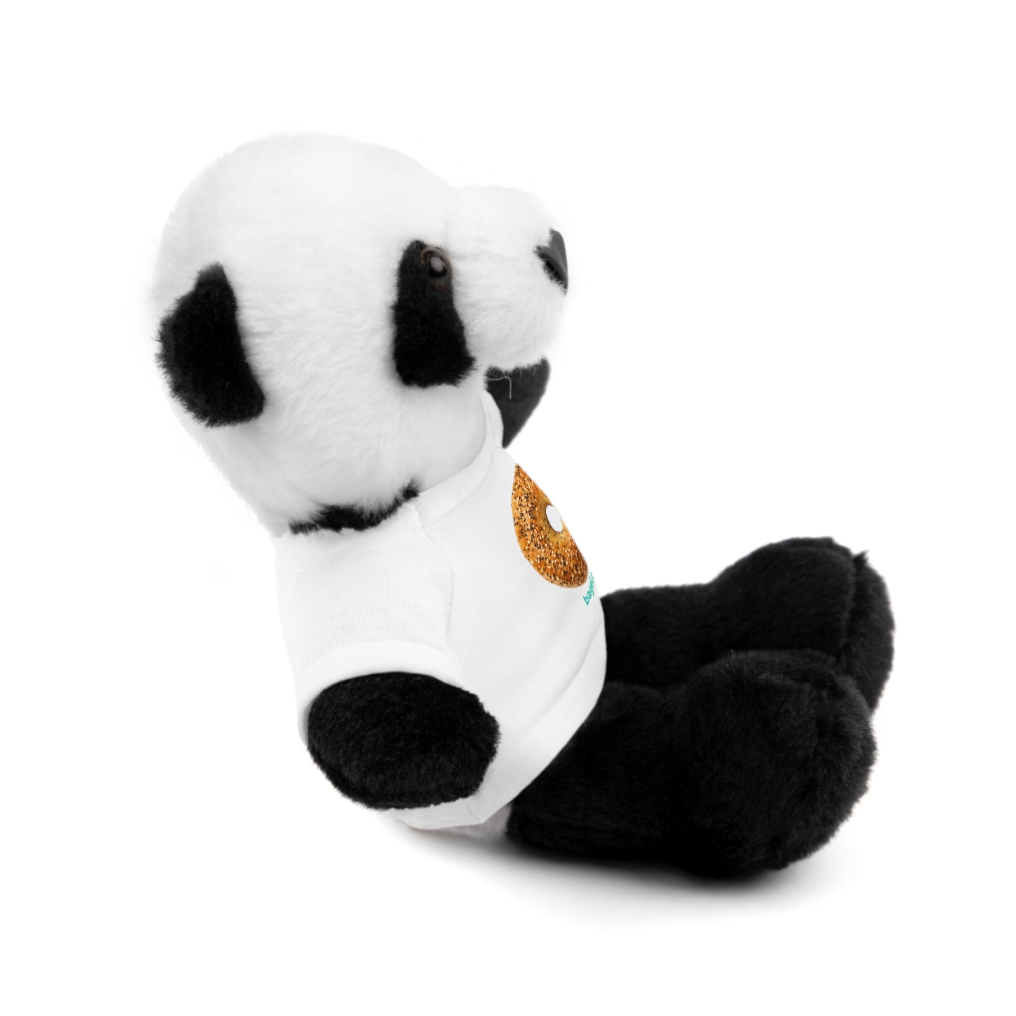 Bagel Icon Stuffed Animal with Tee