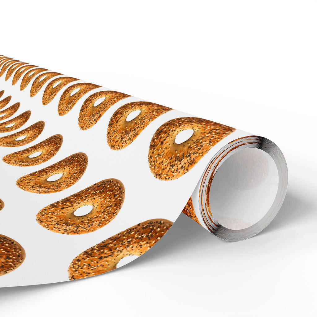 Bagel Pattern Wrapping Paper