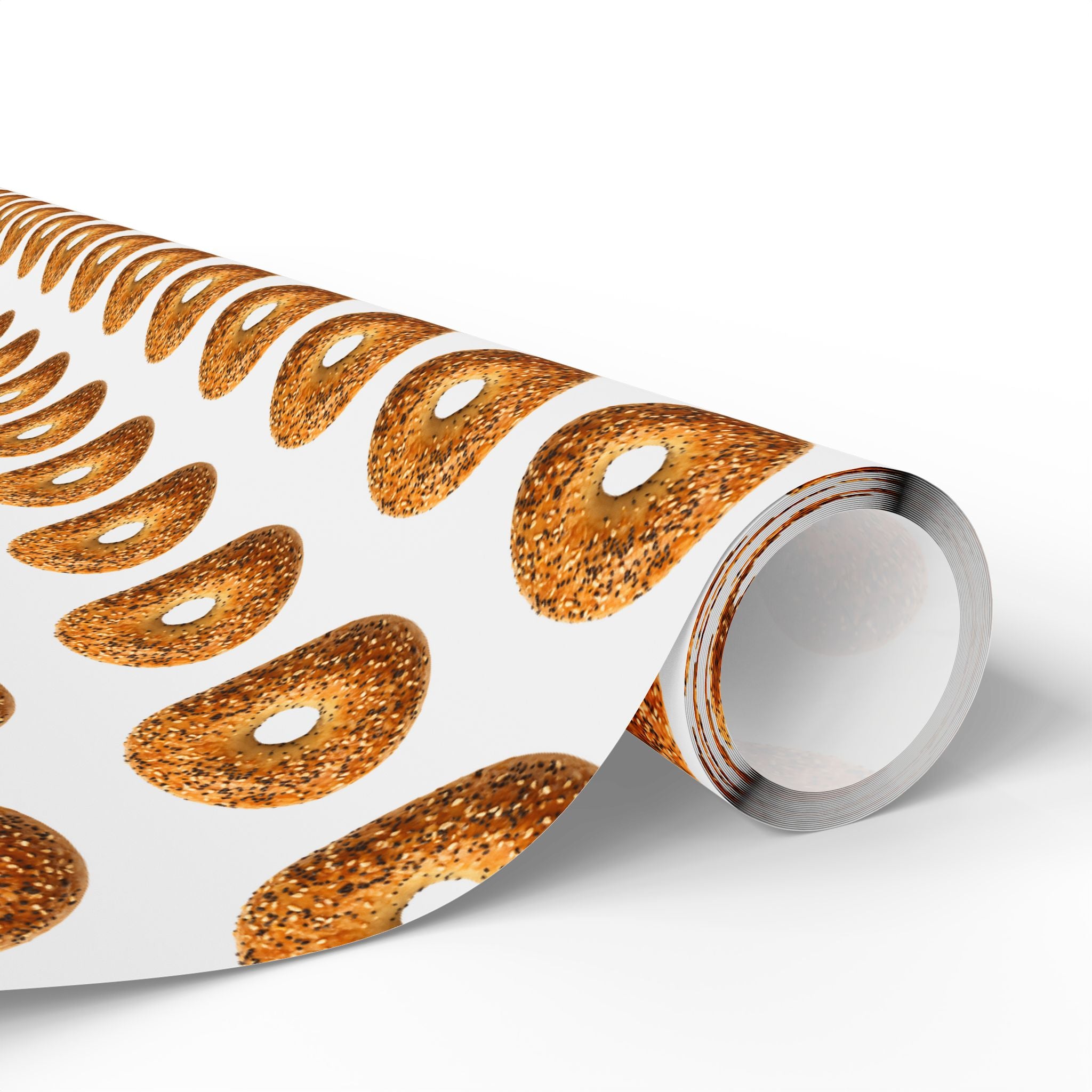 Bagel Pattern Wrapping Paper