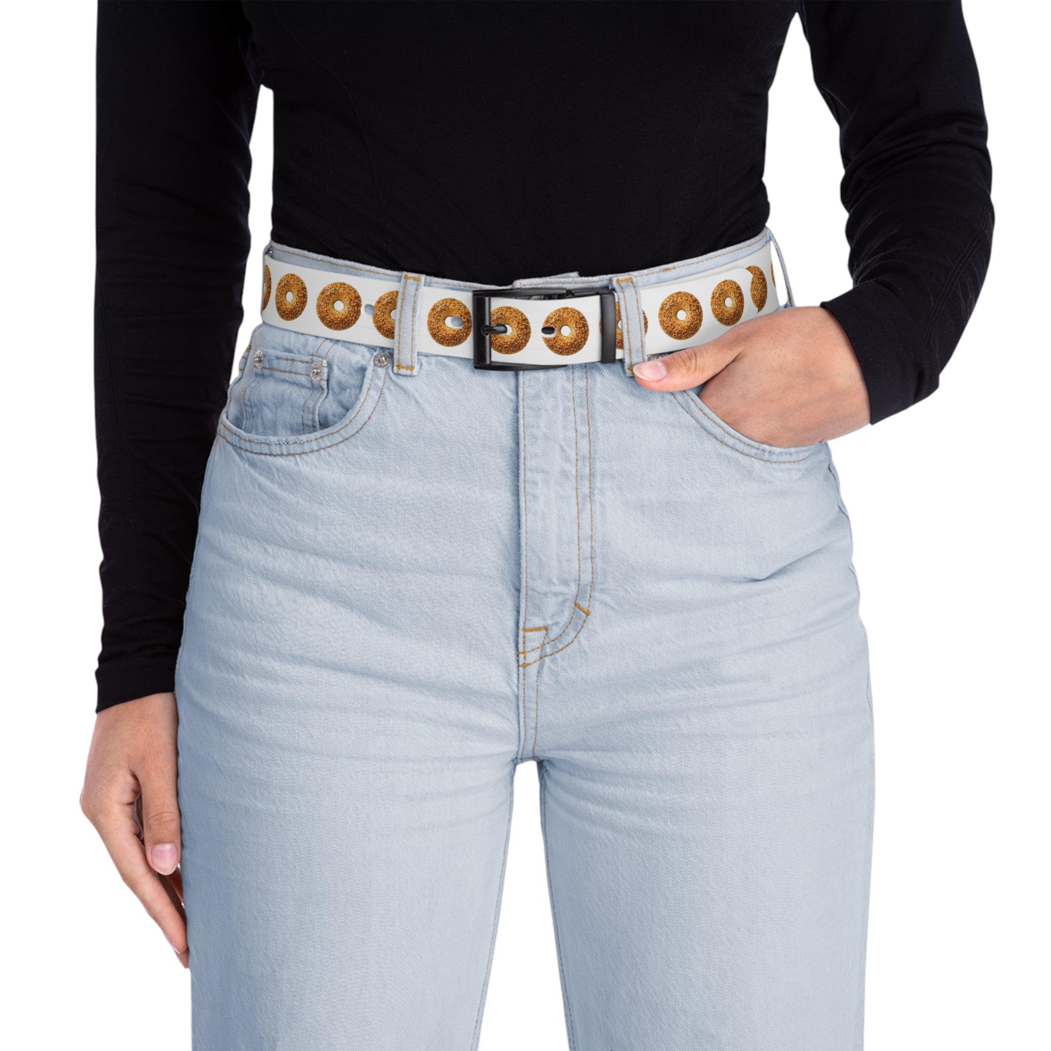 Bagel Pattern Belt