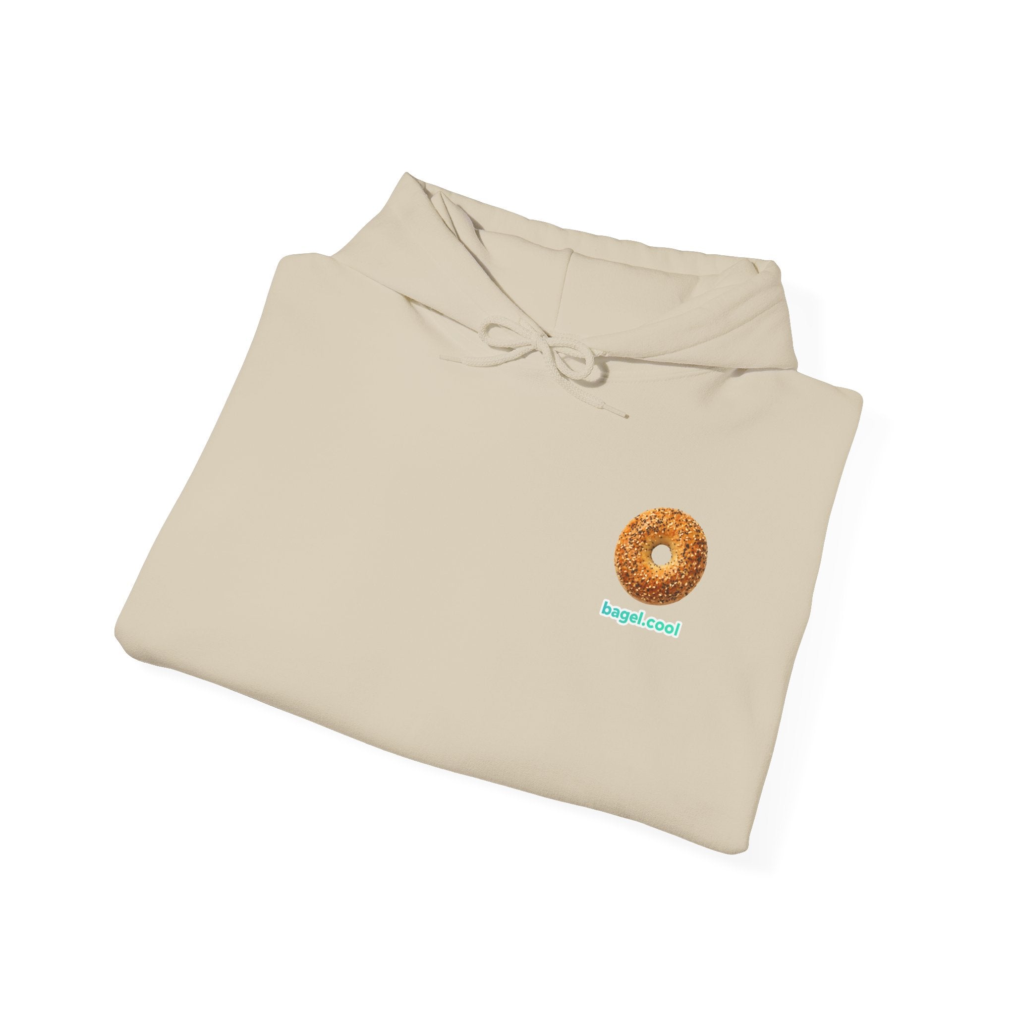 Bagel Icon Mini Unisex Heavy Blend™ Hooded Sweatshirt