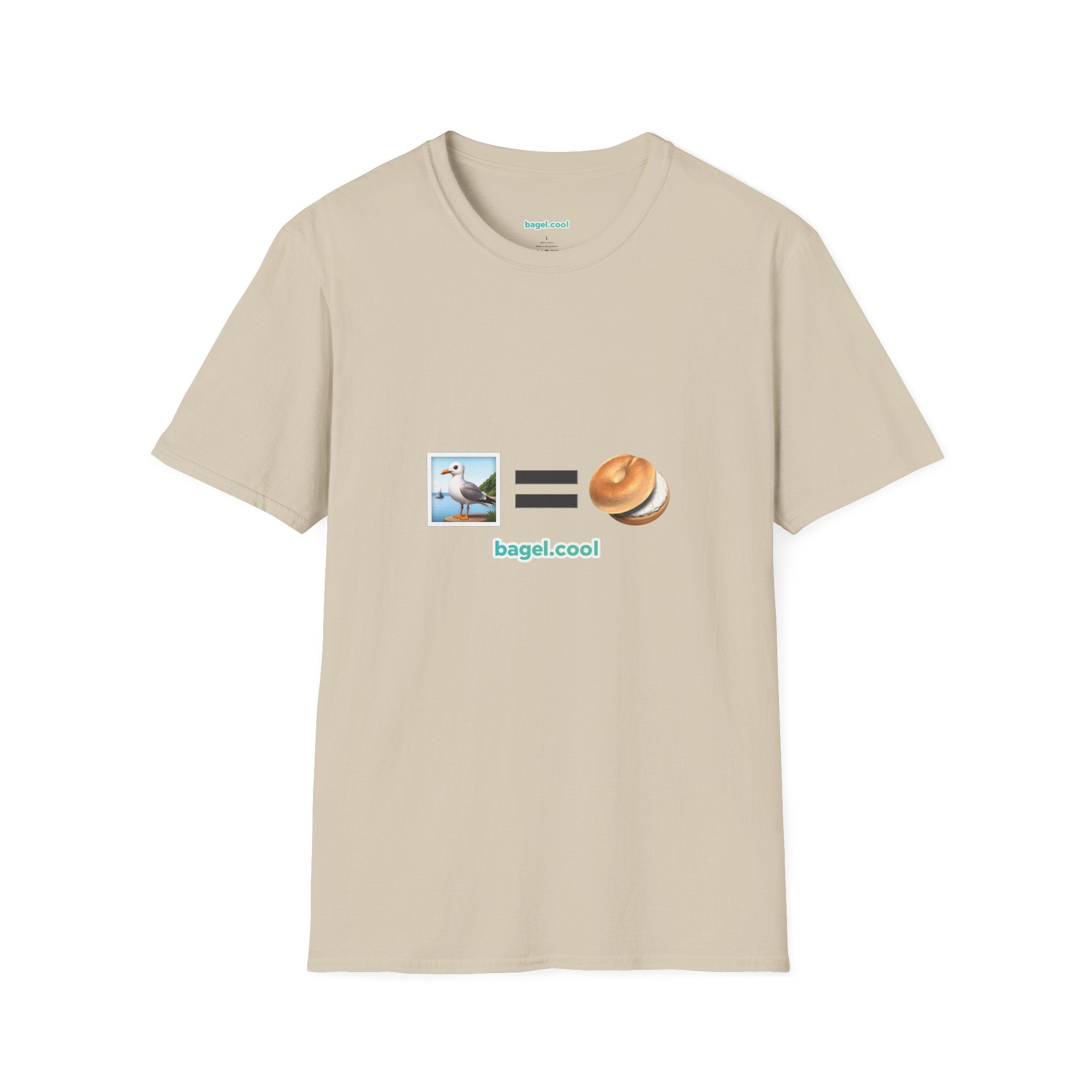 Sand bagel themed t-shirt