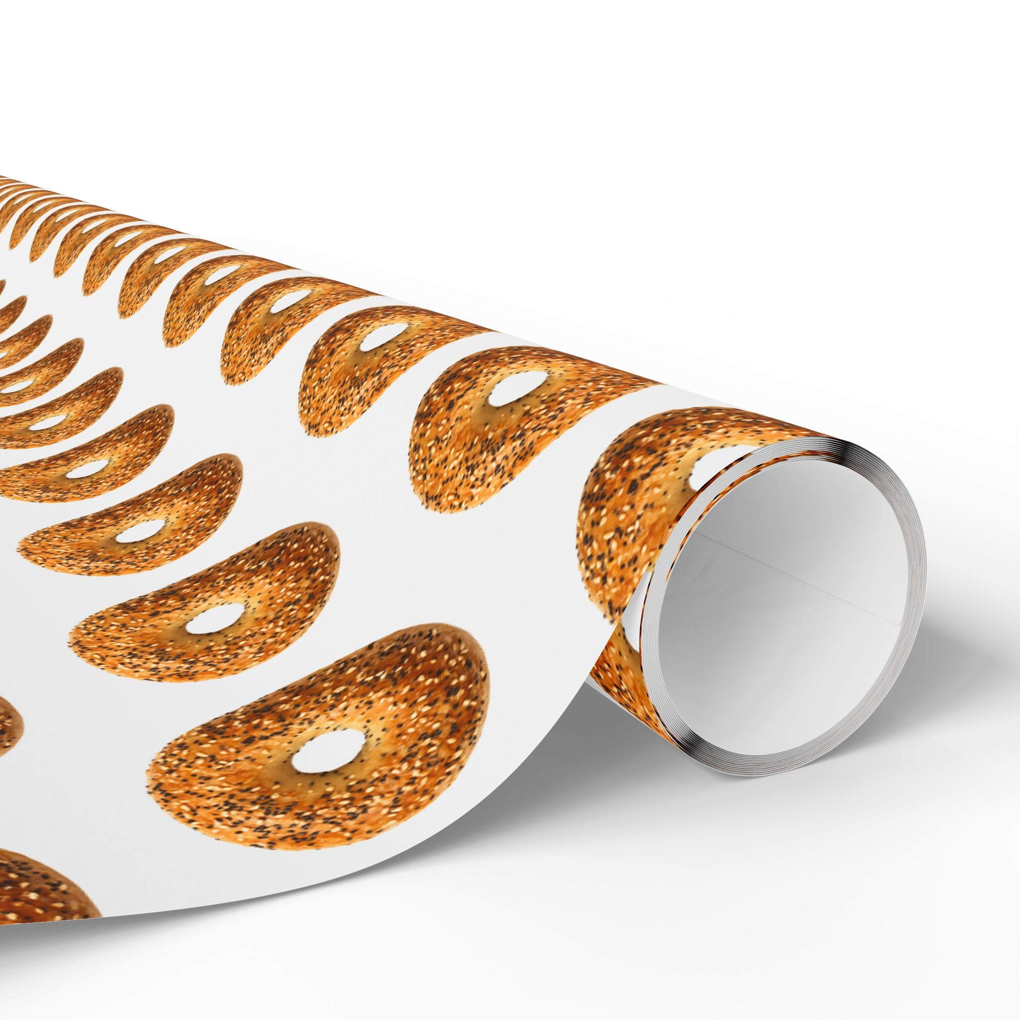 Bagel Pattern Wrapping Paper